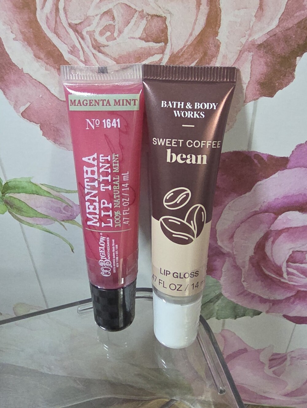 Magenta + Coffee Lip Gloss • Bath & Body Works